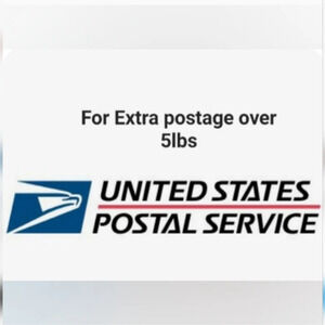 Extra postage for bundles over 5 lbs